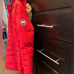 Canada Goose Lorette Logo Patch Parka